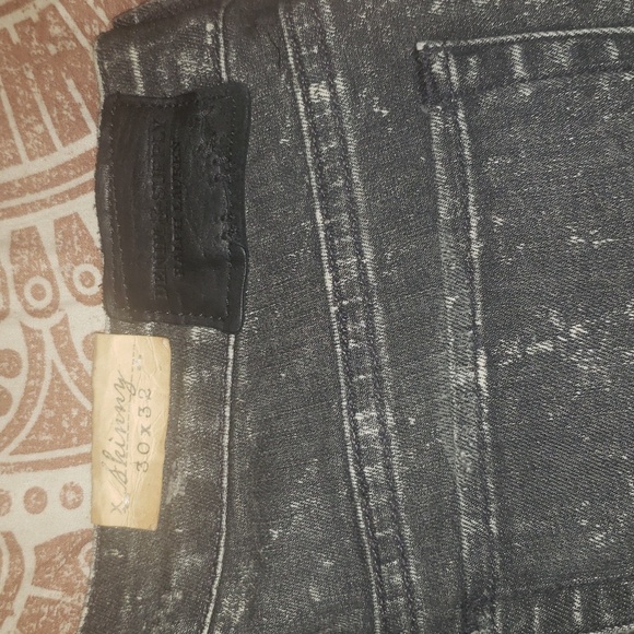 Ralph lauren Denim and Supply black acid wash skinny jeans size 30x32.. - Picture 6 of 7